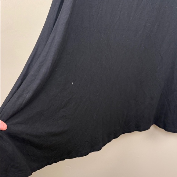 Killstar Black Backless Cold Shoulder bell sleeve jersey goth Dress XL - Picture 11 of 14